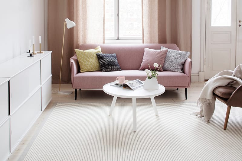 Tunturi Matte 160x230 cm Hvit - VM Tepper - Tekstiler - Tepper & Matter - Moderne tepper - Ullteppe