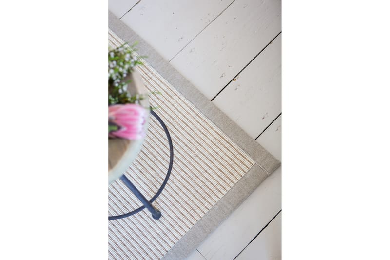 Tunturi Matte Rund 160 cm Hvit - VM Tepper - Tekstiler - Tepper & Matter - Moderne tepper - Ullteppe