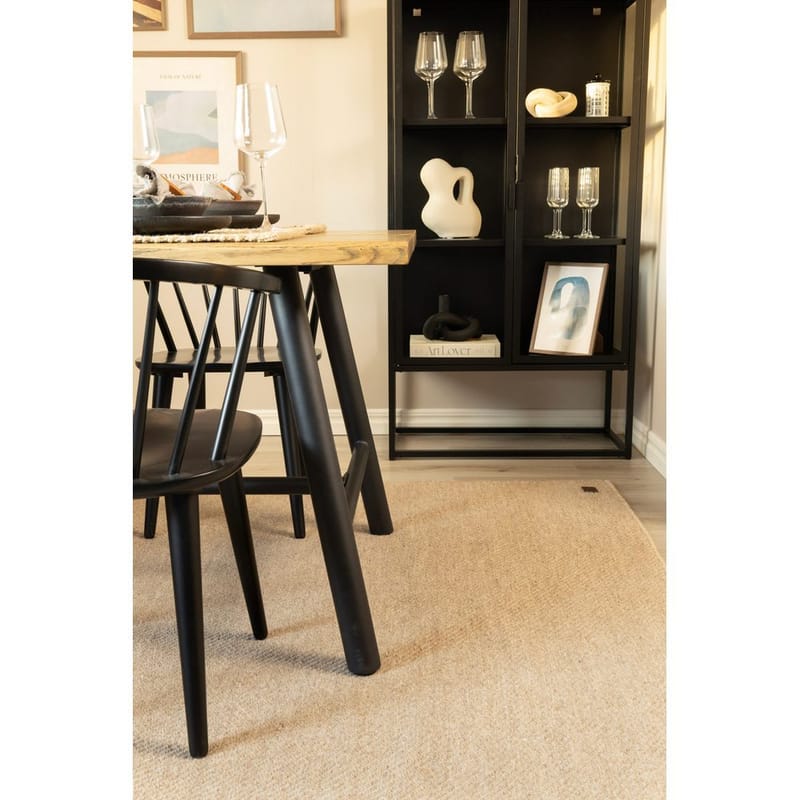 Ullmatta KM Home Ljus Linnebrun 240x340 cm - Tekstiler - Tepper & Matter - Moderne tepper - Ullteppe