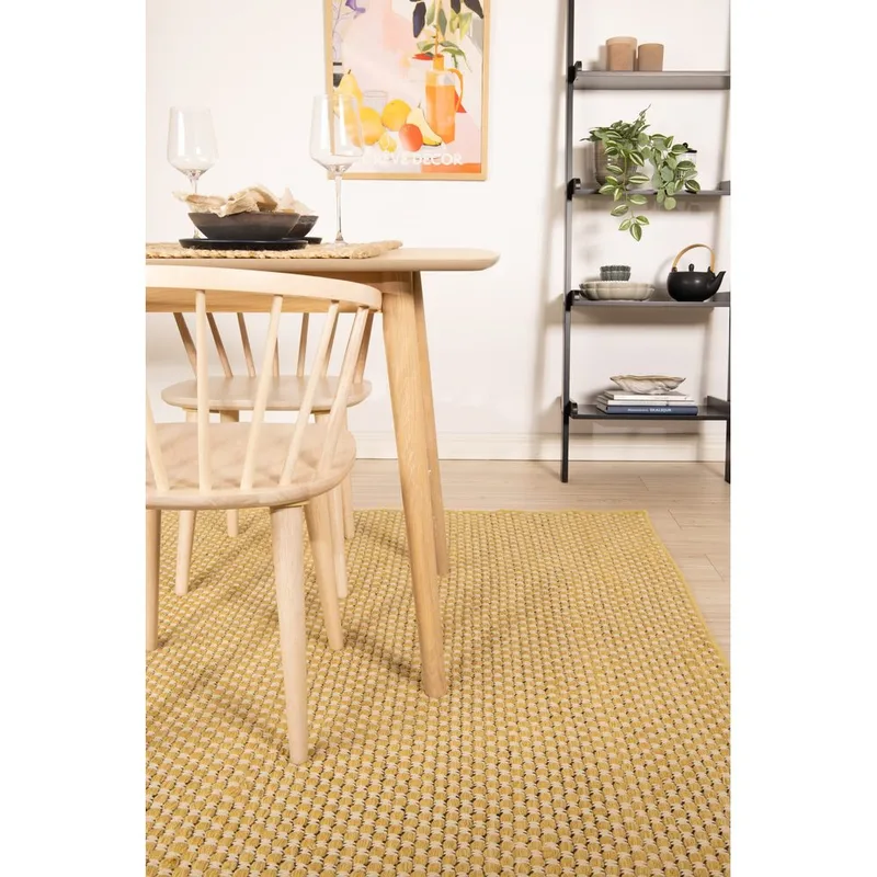 Ullteppe Vasa - 160x230 cm, Gul - Tekstiler - Tepper & Matter - Moderne tepper - Ullteppe