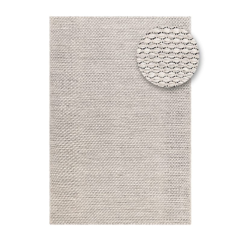 Ullteppe Vasa - 200x300 cm, Creme - Tekstiler - Tepper & Matter - Moderne tepper - Ullteppe