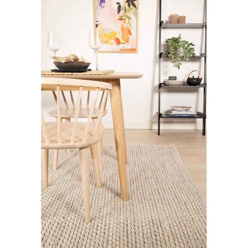 Ullteppe Vasa - 200x300 cm, Creme - Tekstiler - Tepper & Matter - Moderne tepper - Ullteppe