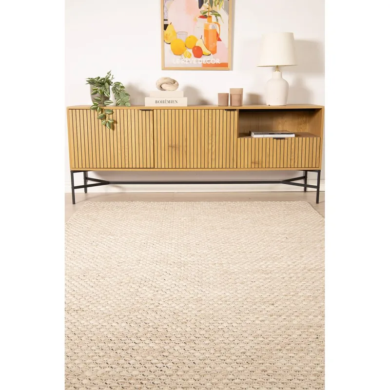 Ullteppe Vasa - 200x300 cm, Natur - Tekstiler - Tepper & Matter - Moderne tepper - Ullteppe