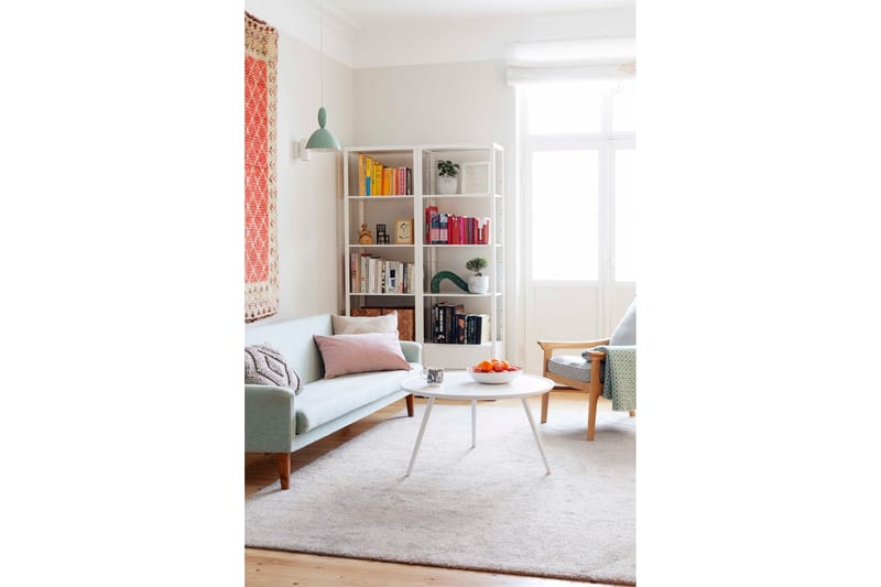 Viita Matte Rund 133 cm Beige - VM Tepper - Tekstiler - Tepper & Matter - Moderne tepper - Ullteppe