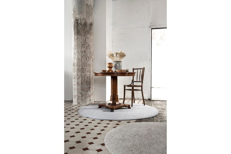 Viita Matte Rund 133 cm Beige - VM Tepper - Tekstiler - Tepper & Matter - Moderne tepper - Ullteppe