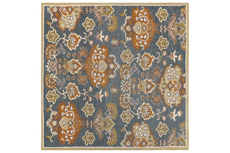 Umurlu Ullteppe 200x200 cm - Oransje - Tekstiler - Tepper & Matter - Moderne tepper - Ullteppe