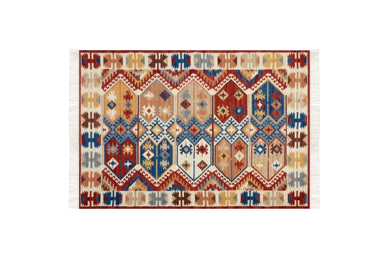 Vanashen Ullteppe 160x230 cm - Rød - Tekstiler - Tepper & Matter - Moderne tepper - Ullteppe