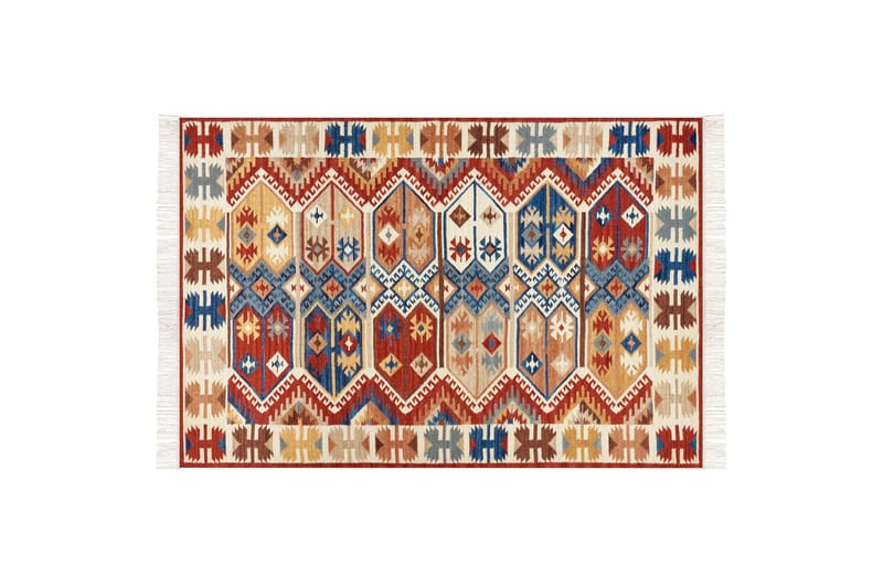 Vanashen Ullteppe 200x300 cm - Rød - Tekstiler - Tepper & Matter - Moderne tepper - Ullteppe