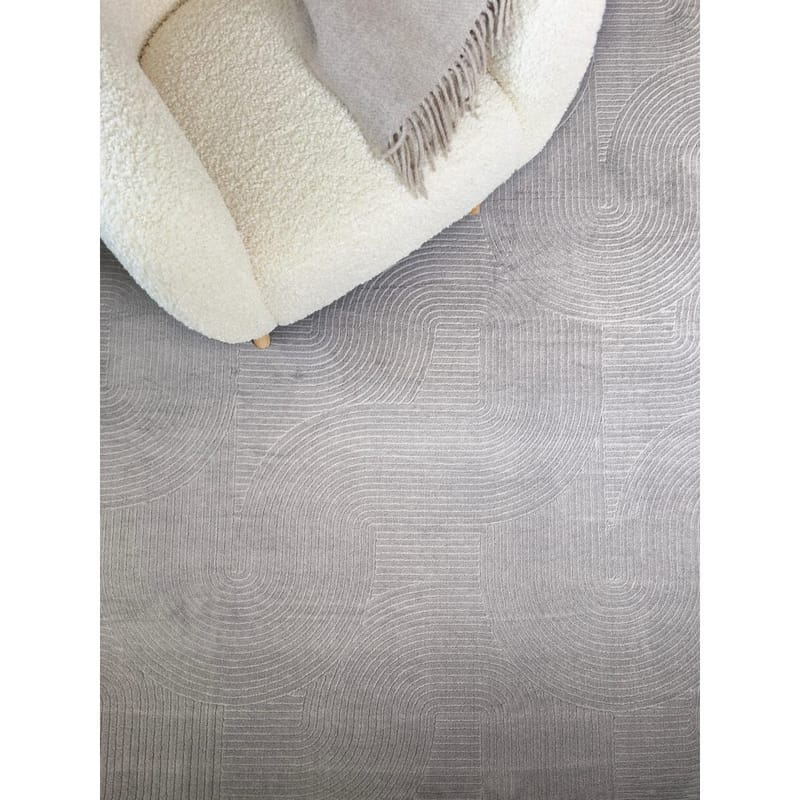 Vaskbart teppe Castello Art - Grå - Tekstiler - Tepper & Matter - Moderne tepper - Fillerye