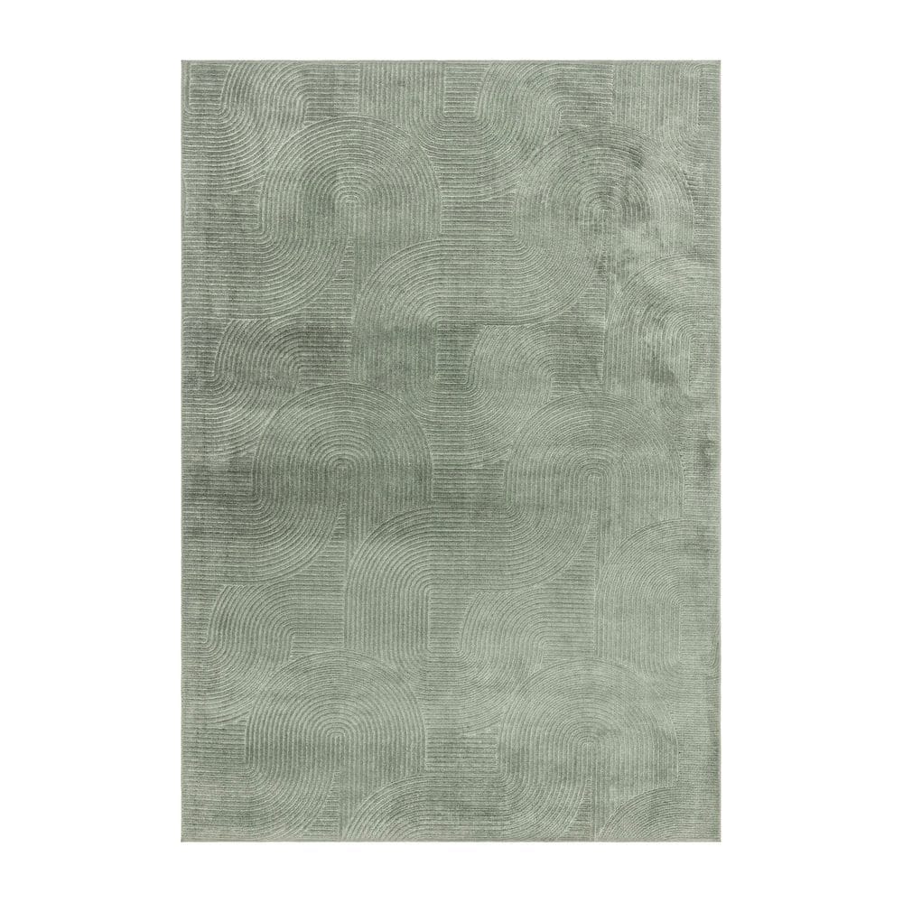 Vaskbart teppe Castello Art - Grønn