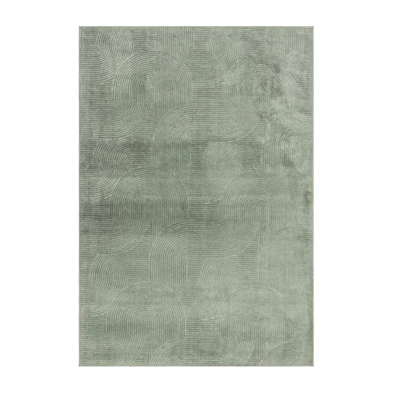 Vaskbart teppe Castello Art, Grønn