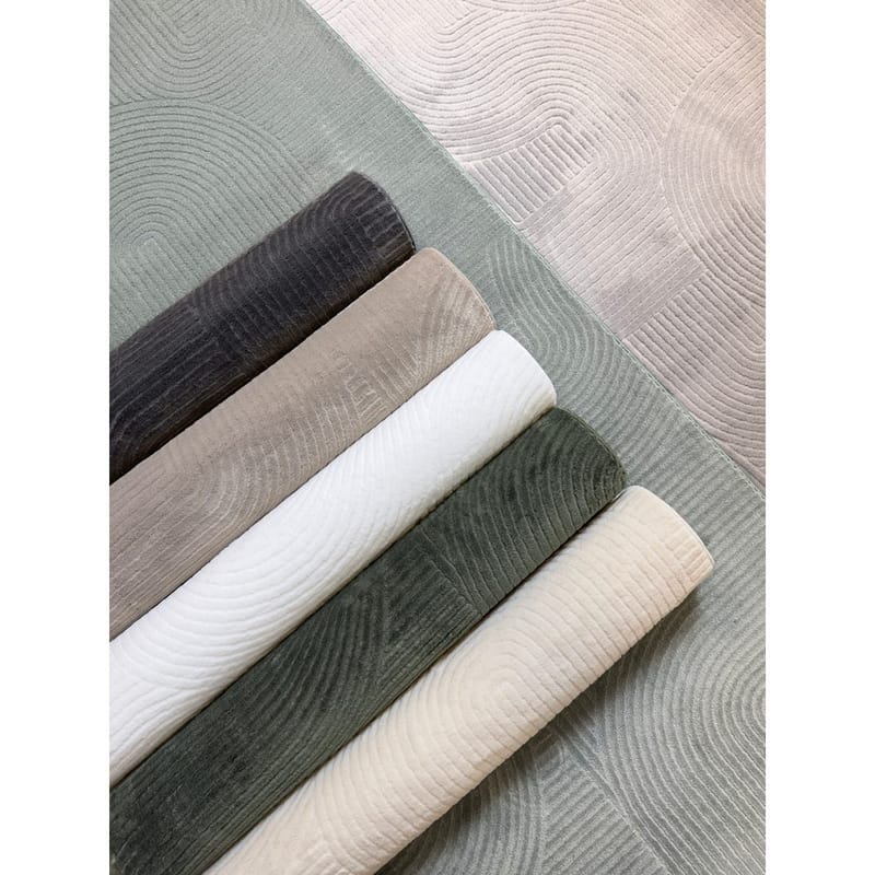 Vaskbart teppe Castello Art - Smaragdgrønn - Tekstiler - Tepper & Matter - Moderne tepper - Fillerye