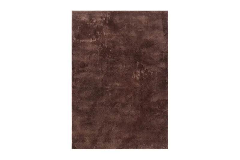 Vaskbart teppe Soft, 140x200 cm, Sjokolade