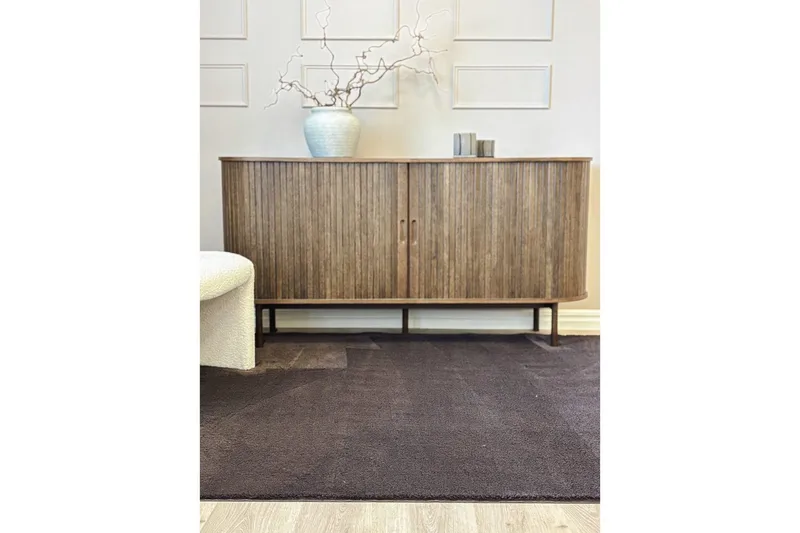 Vaskbart teppe Soft - 140x200 cm, Sjokolade - Tekstiler - Tepper & Matter - Moderne tepper - Gangmatter