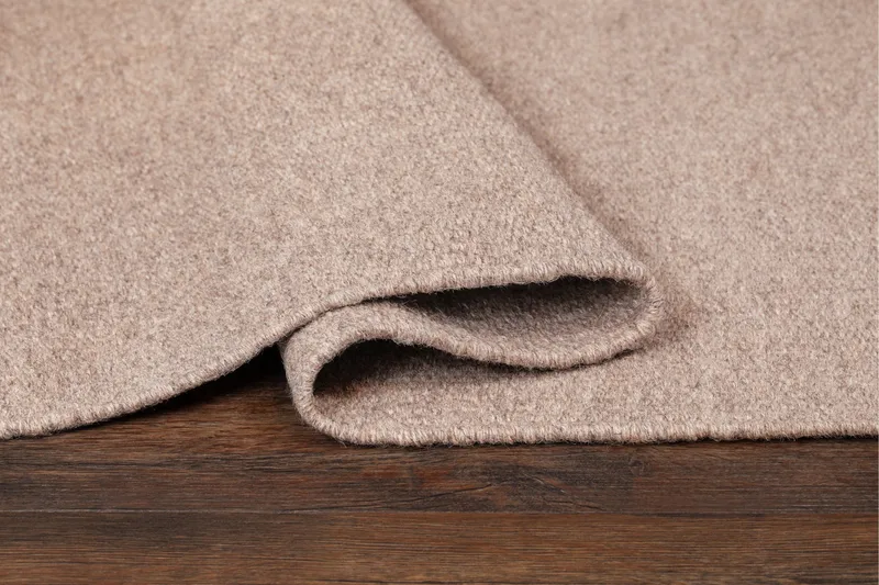 Vaxholm Ullteppe 160x230 cm Rektangulær - Sand - Tekstiler - Tepper & Matter - Moderne tepper - Ullteppe