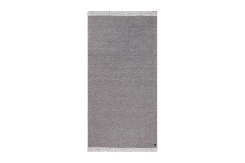 Vaxholm Ullteppe 75x230 cm Oval, Grå