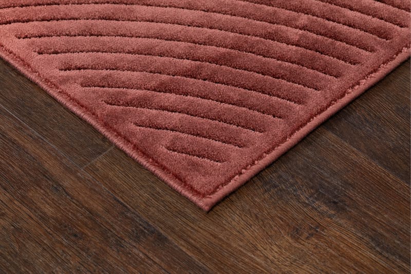 Amore Art Viskosematte Rektangulær 160x230 cm - Dusty Rose - Tekstiler - Tepper & Matter - Moderne tepper - Viskosematter