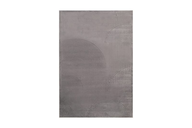 Amore Art Viskosematte Rektangulær 160x230 cm - Grå - Viskosematter