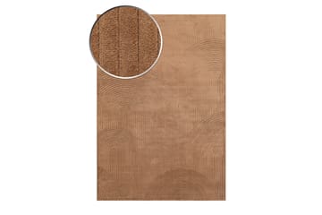 Amore Art Viskosematte Rektangulær 160x230 cm - Terracotta - Tekstiler - Tepper & Matter - Moderne tepper - Viskosematter