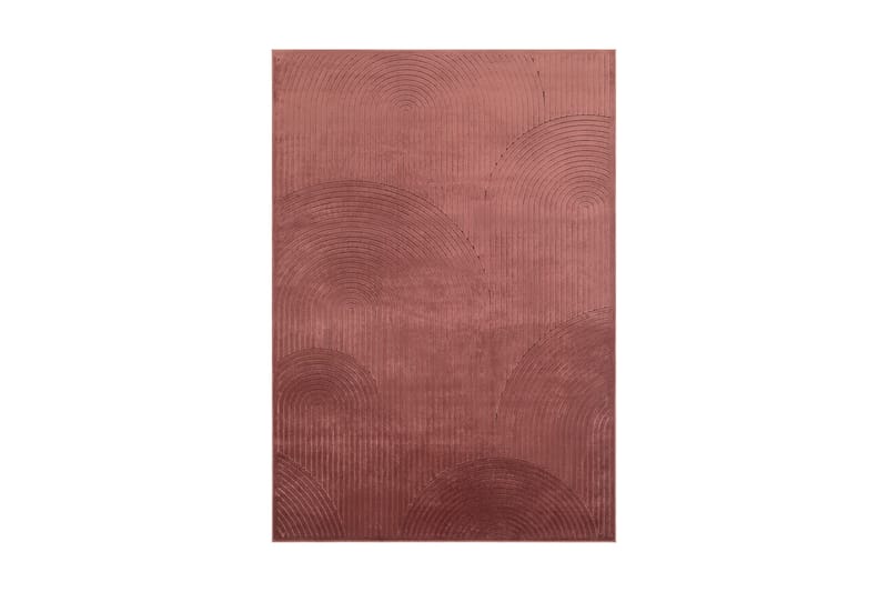 Amore Art Viskosematte Rektangulær 200x290 cm - Dusty Rose - Viskosematter