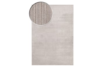 Amore Art Viskosematte Rektangulær 200x290 cm - Sølv - Tekstiler - Tepper & Matter - Moderne tepper - Viskosematter