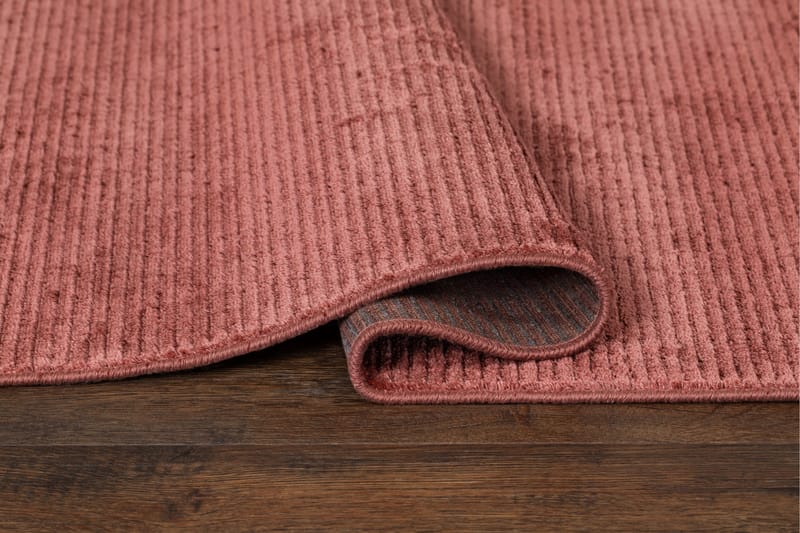 Amore Plain Viskosematte Rektangulær 160x230 cm - Dusty Rose - Viskosematter