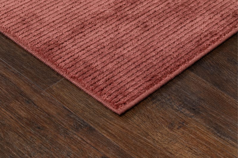 Amore Plain Viskosematte Rektangulær 160x230 cm - Dusty Rose - Viskosematter