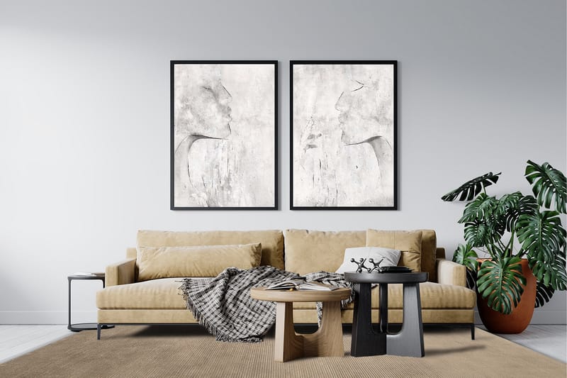 Amore Plain Viskosematte Rektangulær 200x290 cm - Grønn - Tekstiler - Tepper & Matter - Moderne tepper - Viskosematter