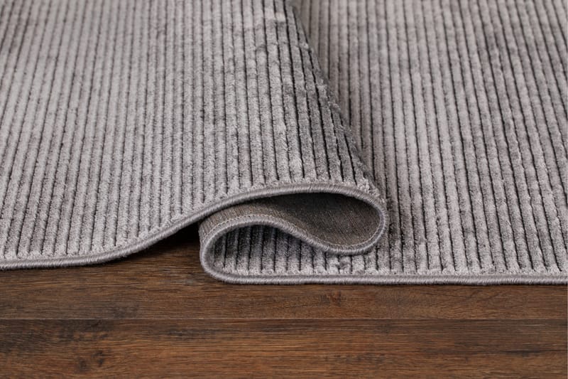 Amore Plain Viskosematte Rektangulær 160x230 cm - Grå - Tekstiler - Tepper & Matter - Moderne tepper - Viskosematter