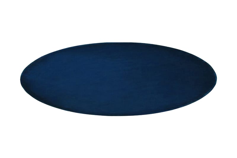 Brinckman Viskosematte 140 cm Rund - Marineblå - Tekstiler - Tepper & Matter - Moderne tepper - Viskosematter