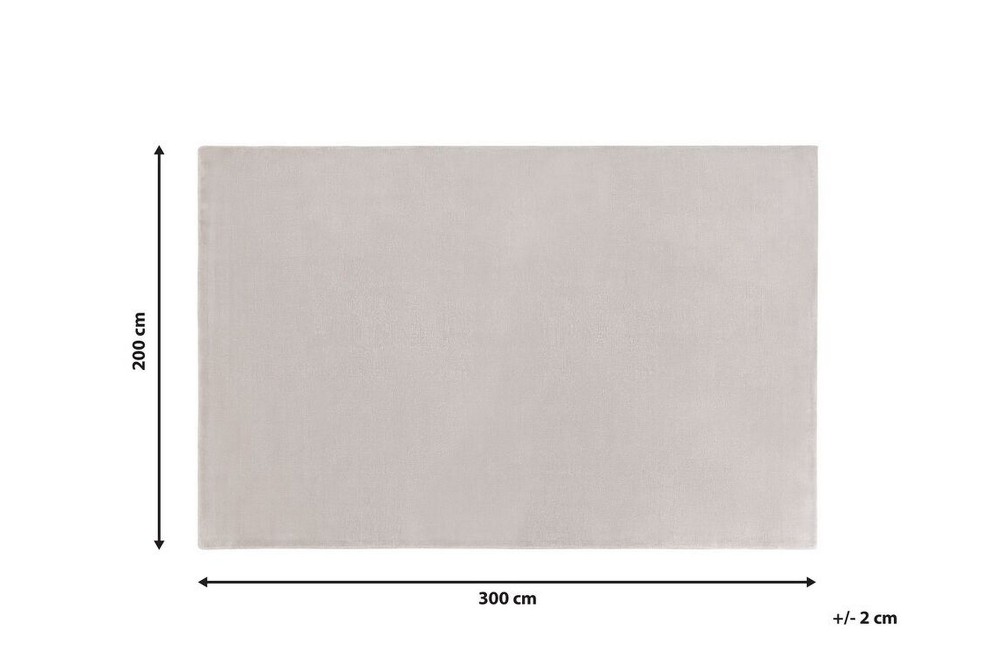 Brinckman Viskosematte 200x300 cm - Lysegrå - Tekstiler - Tepper & Matter - Moderne tepper - Viskosematter
