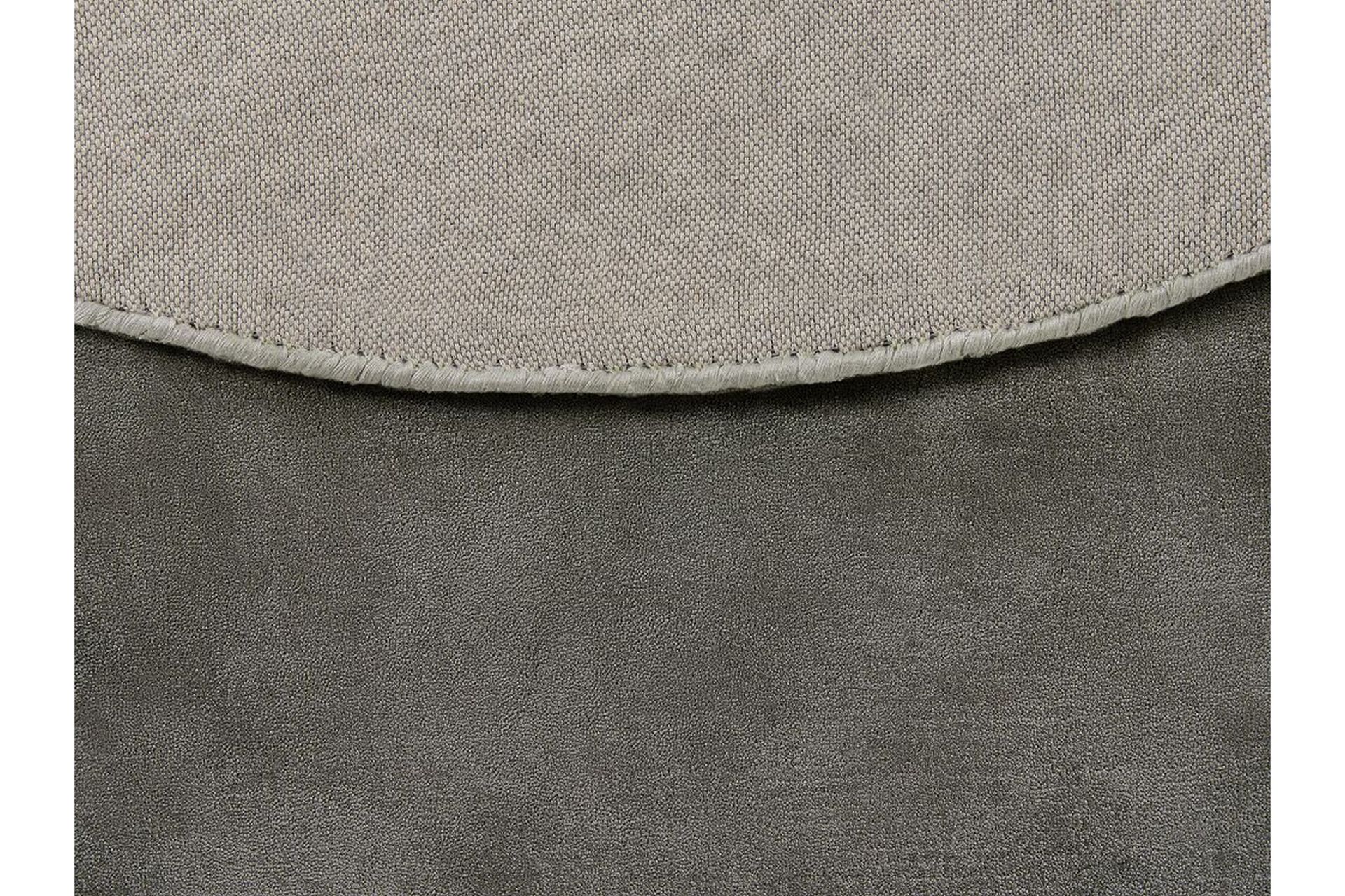 Brinckman Viskosematte Rund 140 cm - Mørkegrå - Tekstiler - Tepper & Matter - Moderne tepper - Viskosematter