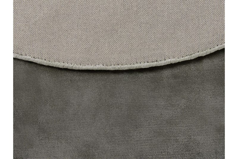 Brinckman Viskosematte Rund 140 cm - Mørkegrå - Tekstiler - Tepper & Matter - Moderne tepper - Viskosematter