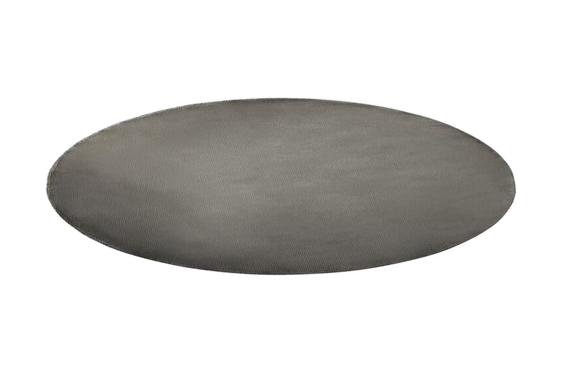 Brinckman Viskosematte Rund 140 cm - Mørkegrå - Tekstiler - Tepper & Matter - Moderne tepper - Viskosematter