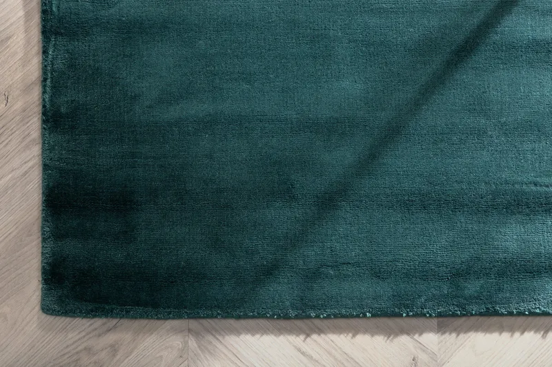 Indra Viskosmatte 170x240 - Grøn - Tekstiler - Tepper & Matter - Moderne tepper - Viskosematter