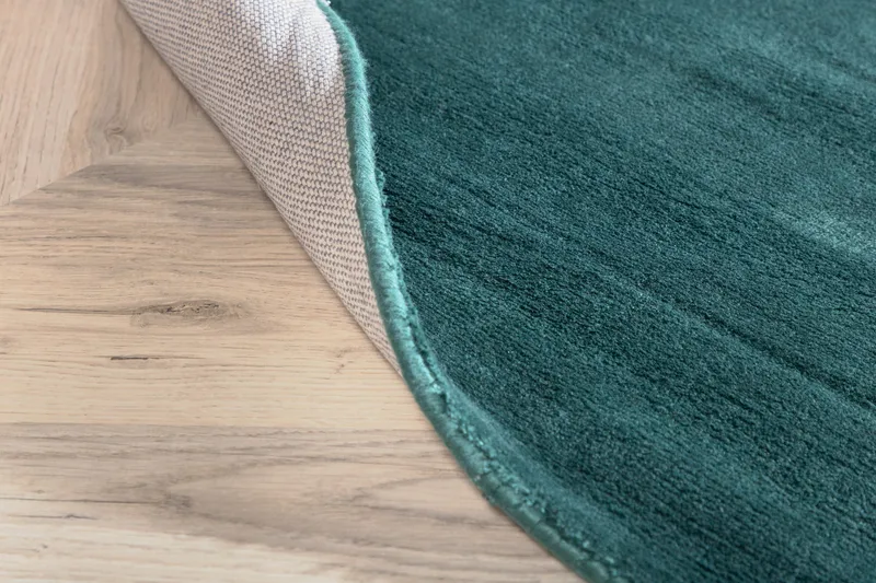 Indra Viskosmatte 170x240 - Grøn - Tekstiler - Tepper & Matter - Moderne tepper - Viskosematter