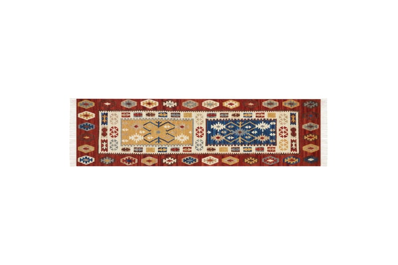 Voskehat Gangmatte 80x300 cm - Rød - Tekstiler - Tepper & Matter - Moderne tepper - Ullteppe