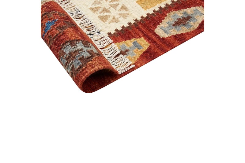 Voskehat Ullteppe 200x300 cm - Rød - Tekstiler - Tepper & Matter - Moderne tepper - Ullteppe