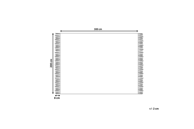 Voskevaz Ullteppe 200x300 cm - Oransje - Tekstiler - Tepper & Matter - Moderne tepper - Ullteppe