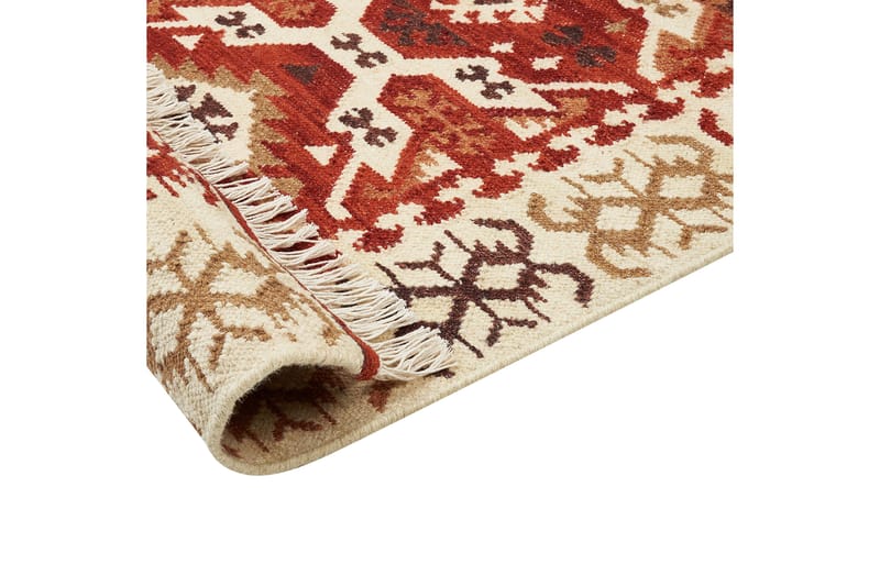Voskevaz Ullteppe 80x150 cm - Oransje - Tekstiler - Tepper & Matter - Moderne tepper - Ullteppe