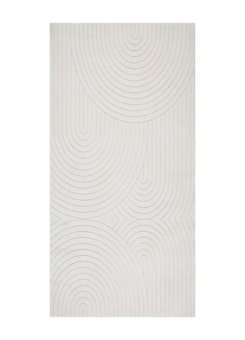 Wiltonmatta & Friezematta KM Home Vit 80x250 cm, undefined