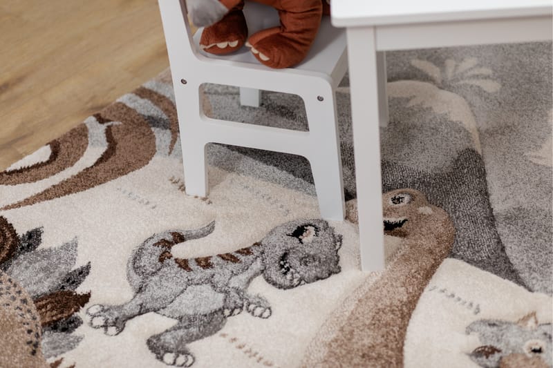 Atlas Jurassic Wiltonmatte 120x170 cm - Grå/Natur - Tekstiler - Tepper & Matter - Moderne tepper - Wiltontepper