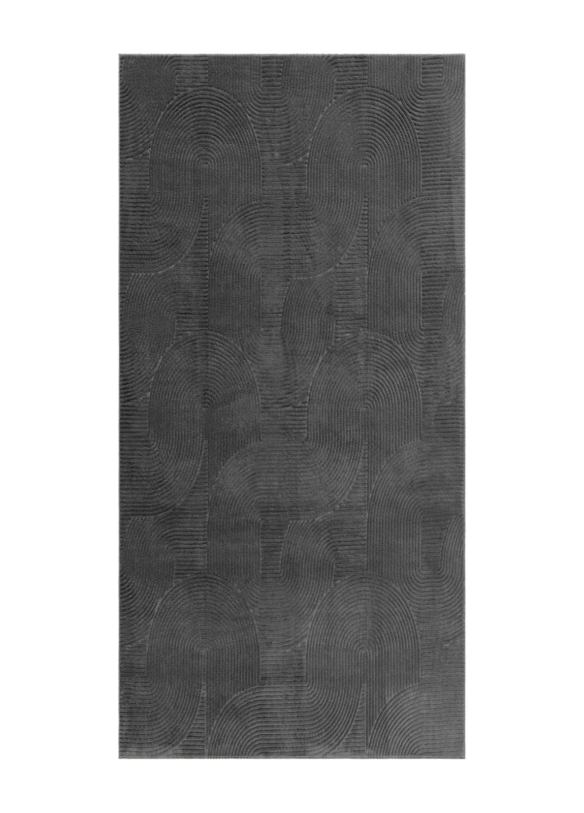 Castello Løper 80x250 cm Rektangulær - Grafitt