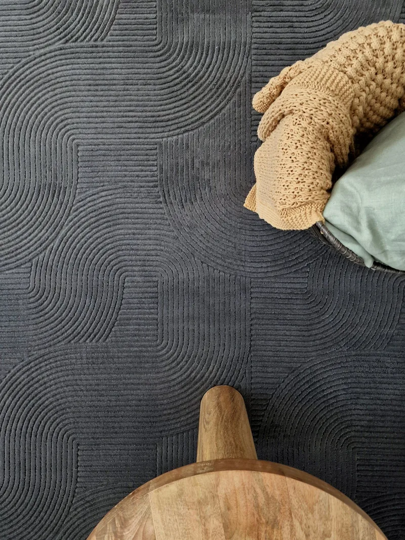 Castello Wiltonmatte 200x290 cm Rektangulær - Grafitt - Tekstiler - Tepper & Matter - Moderne tepper - Wiltontepper