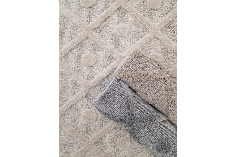 Doriane Circle Wiltonteppe 160x230 cm - Linbeige - Tekstiler - Tepper & Matter - Moderne tepper - Wiltontepper