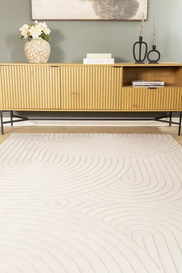 Maskinvevd teppe Cozy Zen 200x290 cm - Grå - Tekstiler - Tepper & Matter - Moderne tepper - Wiltontepper