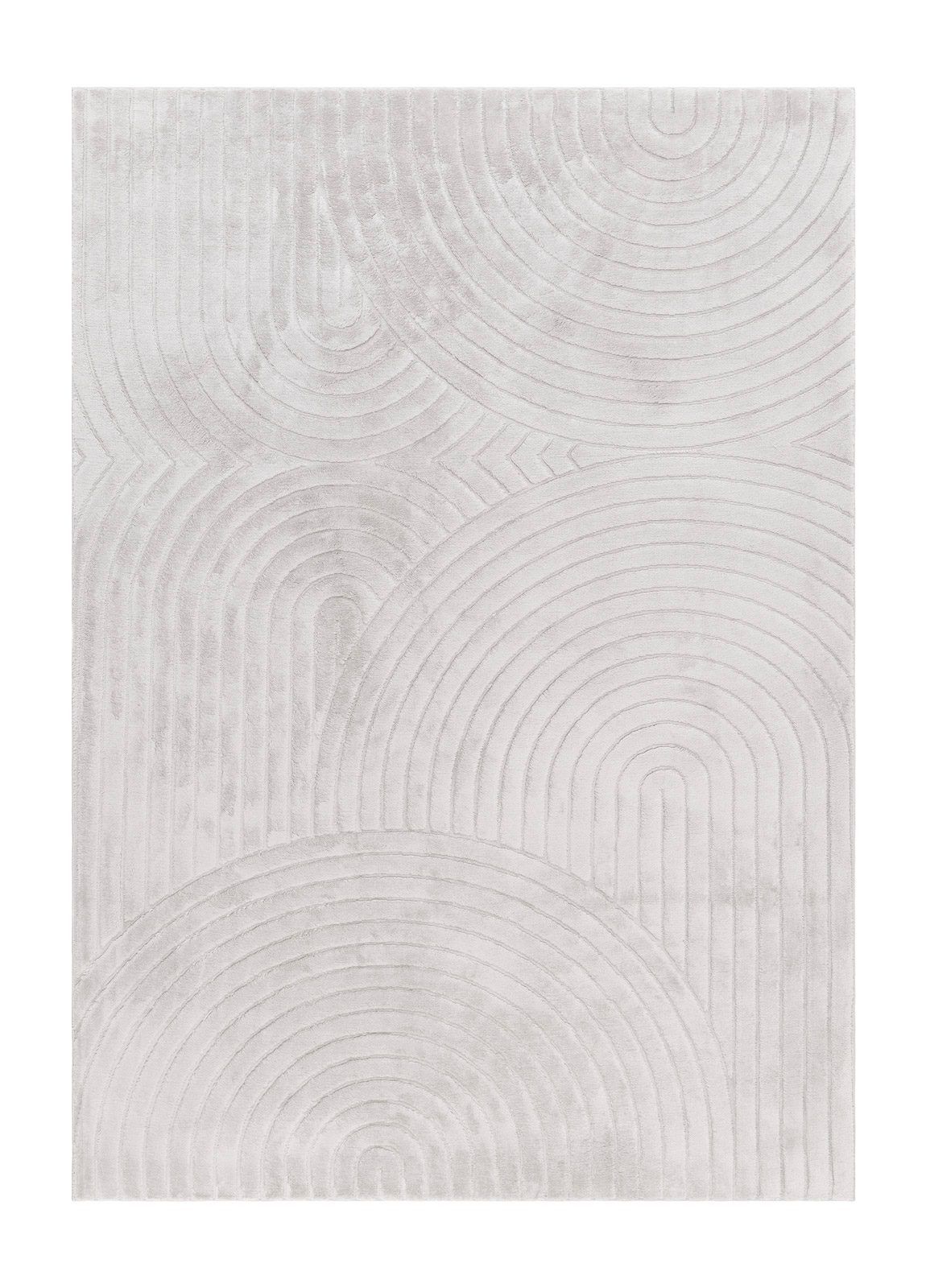 Maskinvevd teppe Cozy Zen 200x290 cm - Grå