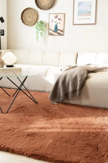 Maskinvevd teppe KM Home Heaven Deluxe 200x290 Rust - Rust - Tekstiler - Tepper & Matter - Moderne tepper - Wiltontepper