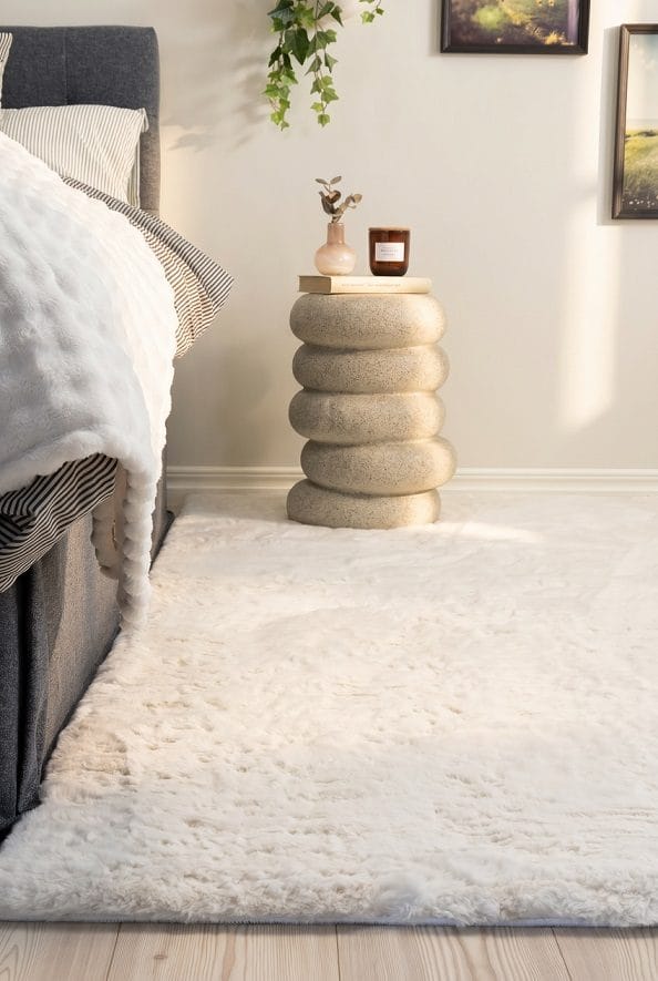 Maskinvevd teppe KM Home Heaven Deluxe 230x330 Creme - krem - Tekstiler - Tepper & Matter - Moderne tepper - Wiltontepper