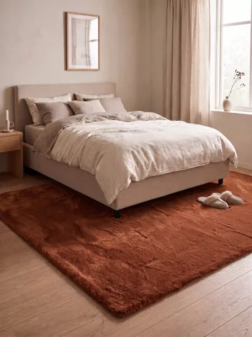 Maskinvevd teppe KM Home Heaven Deluxe 230x330 Rust - Rust - Tekstiler - Tepper & Matter - Moderne tepper - Wiltontepper